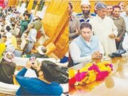 Choudry Ramzan, Showkat Mir address convention in Shopian