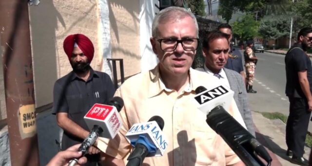 In constant touch with home minister over pending issues between J&K and Centre: CM Omar Abdullah In constant touch with home minister over pending issues between J&K and Centre: CM Omar Abdullah