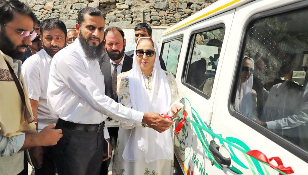Darakhshan Andrabi unveils shrine upgrade, high-tech ambulance service at Baba Rishi Darakhshan Andrabi unveils shrine upgrade, high-tech ambulance service at Baba Rishi