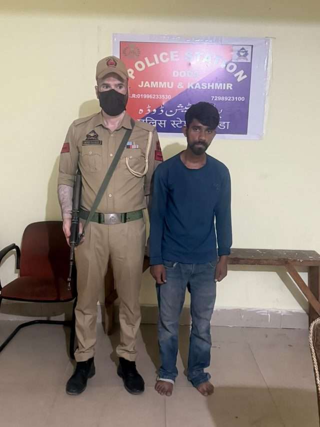 Drug peddler arrested with heroin-like-substance in Doda