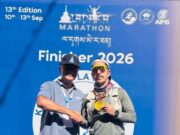 Kashmir’s Dr Mushtaq Ahmad Malla completes 72-Km Khardung La Challenge