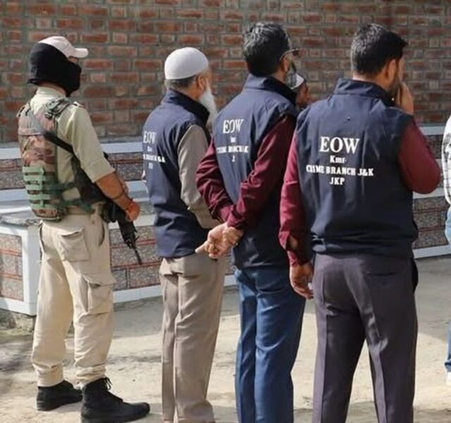 EOW chargesheets Kupwara man in fake govt job scam; 15 cases registered across Kashmir EOW chargesheets Kupwara man in fake govt job scam; 15 cases registered across Kashmir