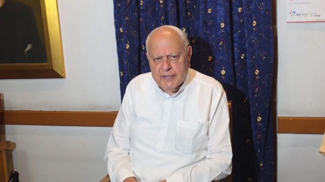 Elected govt remains deprived of full powers even after 2 years: Dr Farooq Abdullah