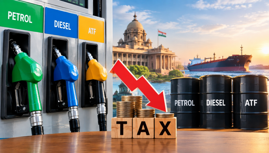 Govt cuts windfall tax on petrol, diesel, ATF exports
