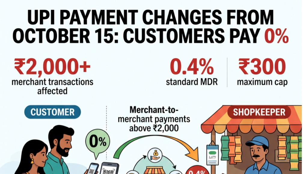 Govt sets 0.4% fee on UPI payments above Rs 2,000 amid political criticism