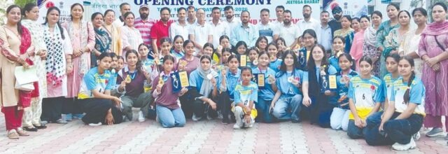 Inter-District Division Level: Girls Kho-Kho tournament held in Kathua