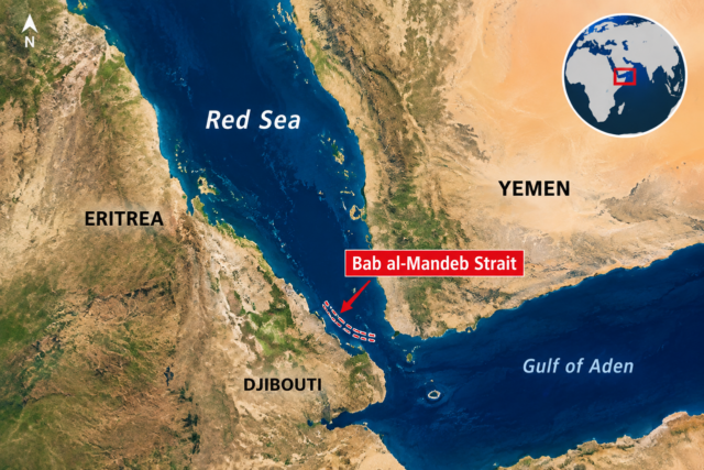Iran-backed Houthis seize Al-Makha, close in on strategic Bab al-Mandeb Strait in Red Sea