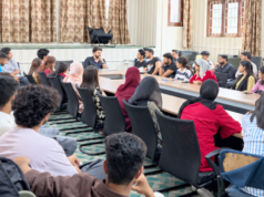IUST holds capacity-building workshop for MBA students