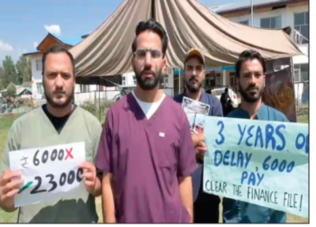 J&K veterinary interns strike enters 3rd day