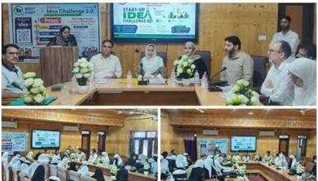 JKEDI organises district-level Startup Idea Challenge at CIED IUST Awantipora