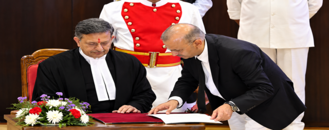 Justice Pushpendra Singh Bhati sworn in as chief Justice of J-K High Court