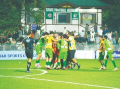 Khyber Cement Kashmir Super League 2026 |Â Athwas India XI win dramatic tie-break 6-5, storm into final