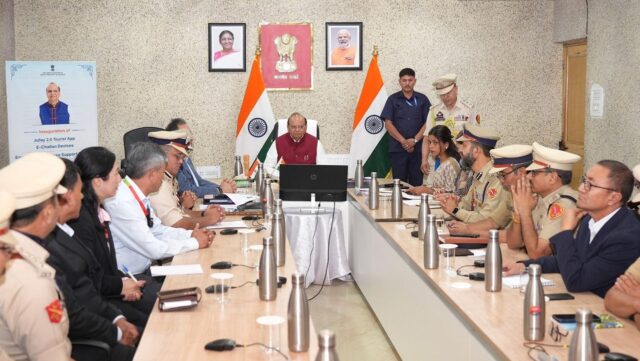 LG Saxena launches four police initiatives to strengthen policing, emergency response in Ladakh