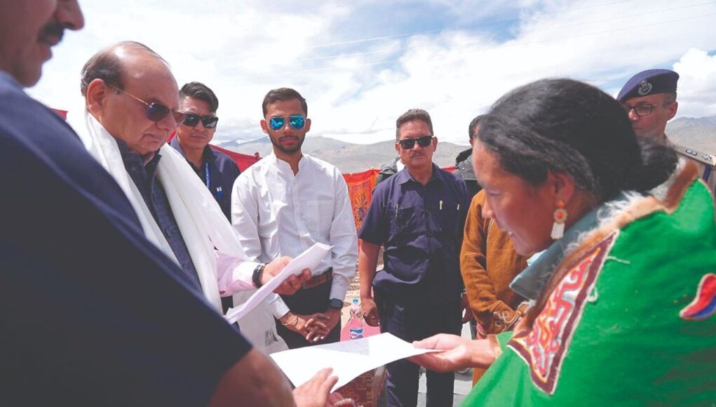 LG VK Saxena launches mega project to revive shrinking Tso Kar Lake LG VK Saxena launches mega project to revive shrinking Tso Kar Lake