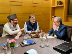 Mirwaiz meets Iran President, FM in New Delhi, stresses dialogue, Muslim unity