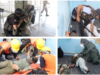 Multi-agency contingency response rehearsal held at Baramulla Railway Station