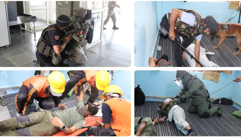 Multi-agency contingency response rehearsal held at Baramulla Railway Station Multi-agency contingency response rehearsal held at Baramulla Railway Station