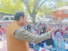 Muntazir Mohiuddin backs NHM employees, urges Govt to address demands
