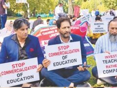 PDP leaders join Vocational Trainers’ protest