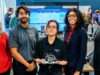 Five Indiana engineering students built a 12-hour wearable that helps visually impaired users detect obstacles beyond a cane or guide dog