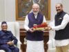 Dr Karan Singh, Vikramaditya Singh call on PM Narendra Modi