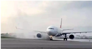 Private airline’s tyre came off during landing at Nepal airport, all safe