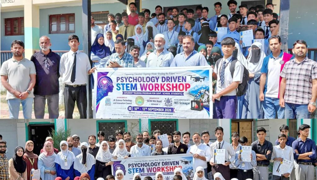 Psy-STEM workshop concludes in Bandipora