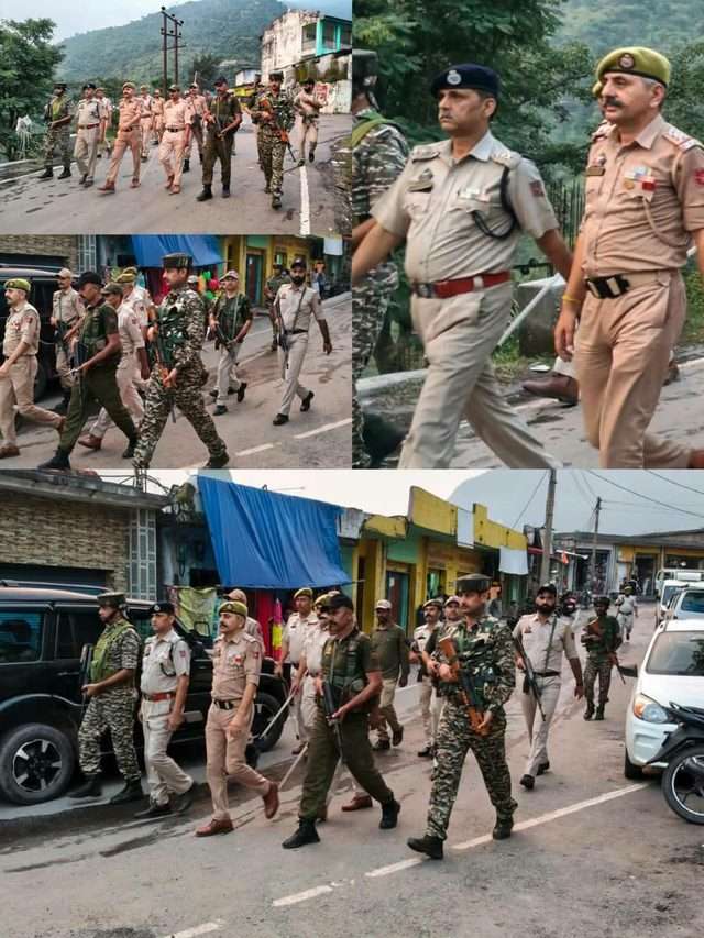 Reasi Police conducts ground assessment in Katra, Arnas to review security preparedness