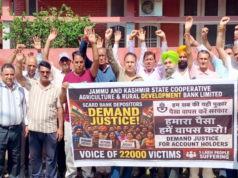 SCARD Bank depositors protest over delay in repayment of Rs 183 crore