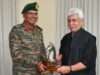 Lt Gen P K Mishra meets LG Sinha amid heightened security operations in Jammu region