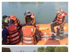 SDRF search for 9-year-old drowning victim enters fourth day in Bandipora