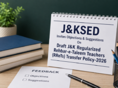 SED seeks objections, suggestions for draft RReT transfer policy-2026