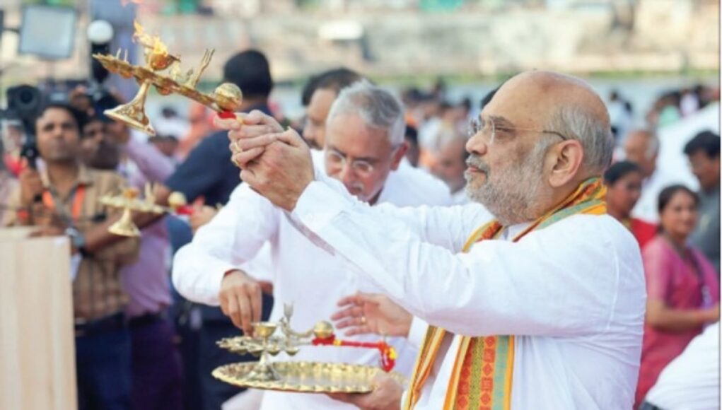 PM Modi’s 25 years in public life marked by welfare for poor, foundation for India’s growth: Amit Shah