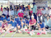 Sports kits distributed among hockey players in Srinagar