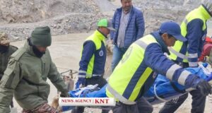 Two labourers killed in landslide near Jingchan on Ralakung road