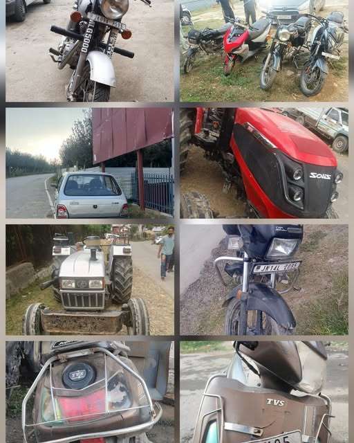9 vehicles seized for traffic violations, two tractors held over illegal mining 9 vehicles seized for traffic violations, two tractors held over illegal mining