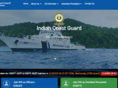 Indian Coast Guard recruitment 2026: Registration window closes on October 21 for 365 posts; check direct link to apply