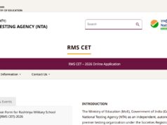 RMS CET 2026: NTA to close application window tomorrow for Class 6, 9 admissions; direct link here