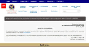 CA Foundation and Inter result dates 2026: Latest update on September exam results