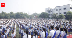 Rohtak school organises a grand mass singing ceremony to mark 150 Years of ‘Vande Mataram’