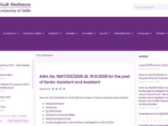 Delhi University Recruitment 2026: Applications open October 23 for 126 non-teaching posts