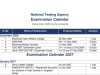 NTA releases revised exam calendar from December 2026 onwards; check dates for UGC NET, JEE Main and other exams