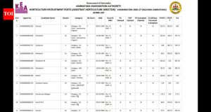 Kea Aho Scorecard 2026: KEA AHO scorecard 2026 released for Assistant Horticulture Officer and Assistant Director posts: Check direct link to download links here