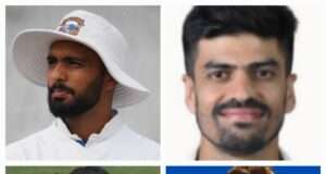 Samarth’s 143, Gurbani’s career-best 64 give Vidarbha crucial lead as J&K collapse to 7/4