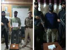 Anantnag Police tightens noose around drug peddlers; two arrested with heroin, cannabis in separate operations