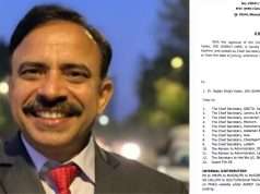 Dr Sajjan Singh Yadav appointed new Chief Secretary of J&K, to assume charge on Nov 1