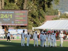 In Pics: Day 2 of Irani Cup match at Sher-i-Kashmir Stadium in Srinagar