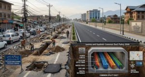 J&K Govt notifies Common Duct Policy 2026, paving way for integrated underground utility network