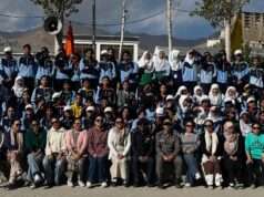 NDRF launches disaster management, school safety training drive across Leh