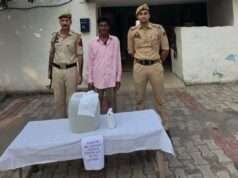 Nagri Police bust illicit liquor operation in Goond, 15 litres seized; one arrested